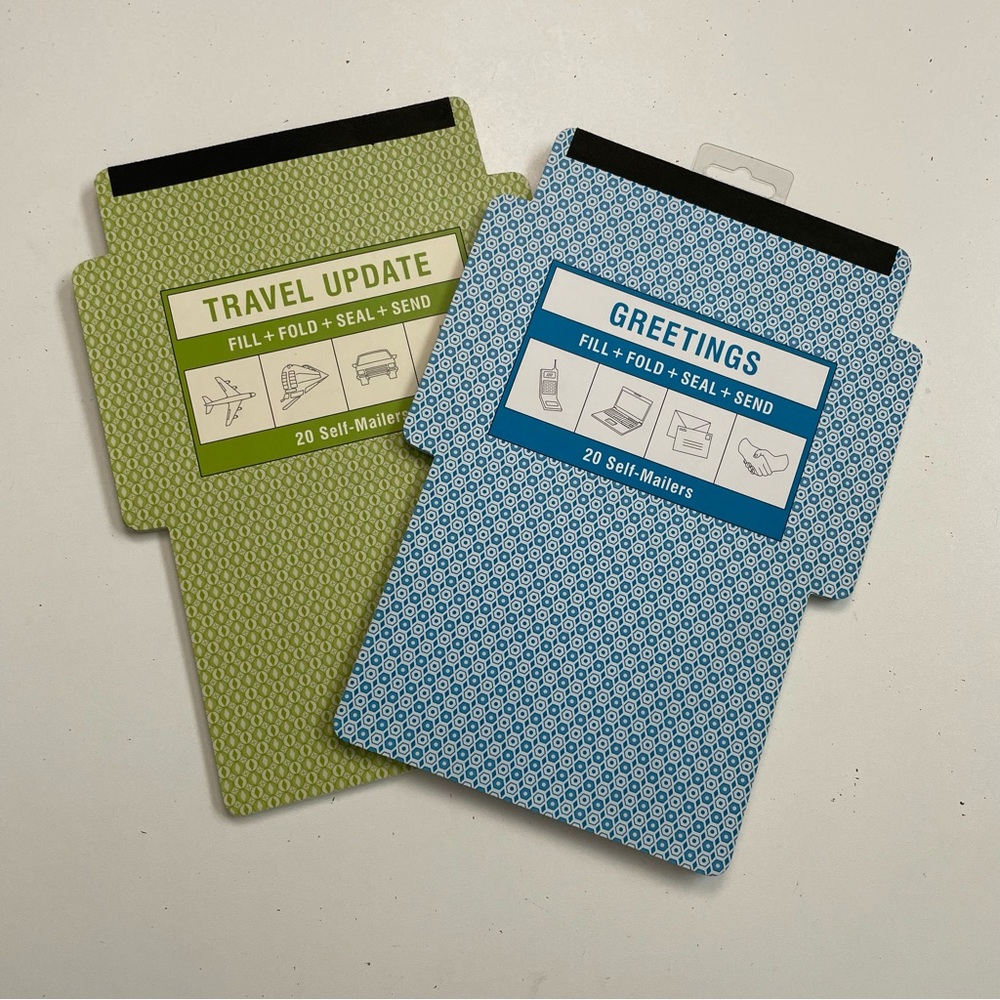 Knock Knock Stuff Letter Sheets Self Mailers Cards Mad Libs Travel Greetings